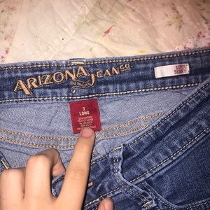 Blue Jean pants, skinny jeans and long